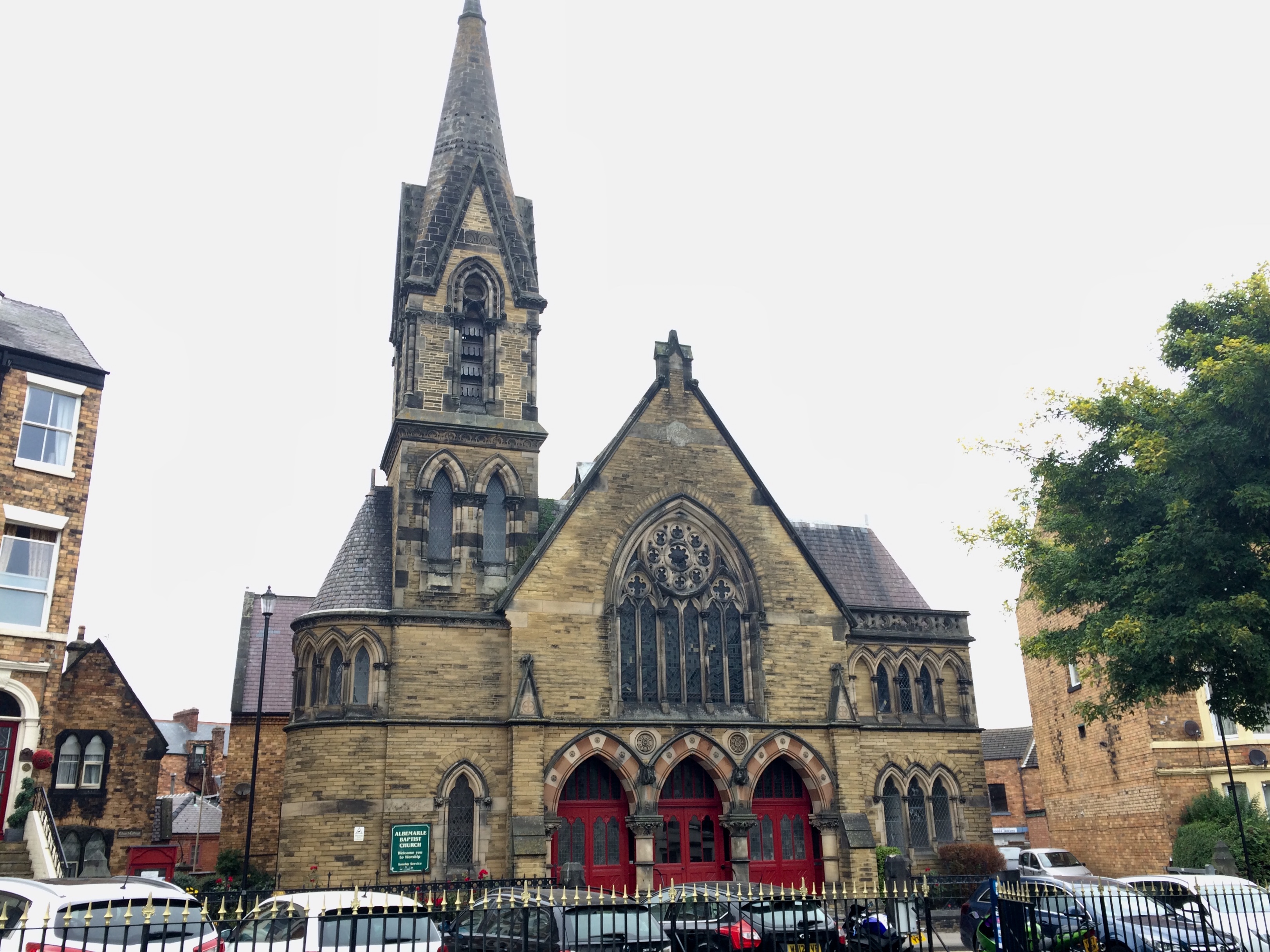 Albemarle Baptist Church is a Grade II listed...